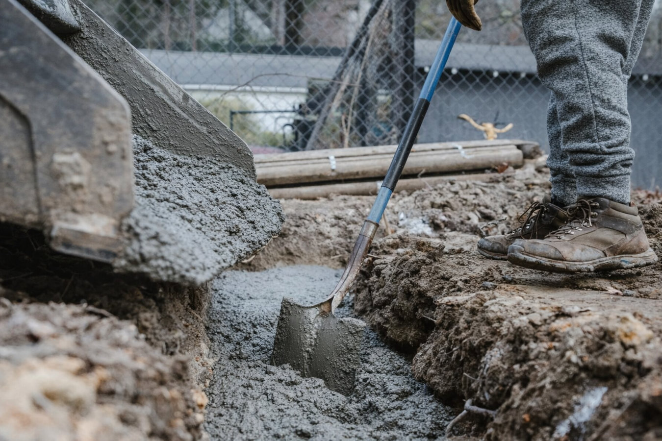 Concrete footings in Fontana, CA