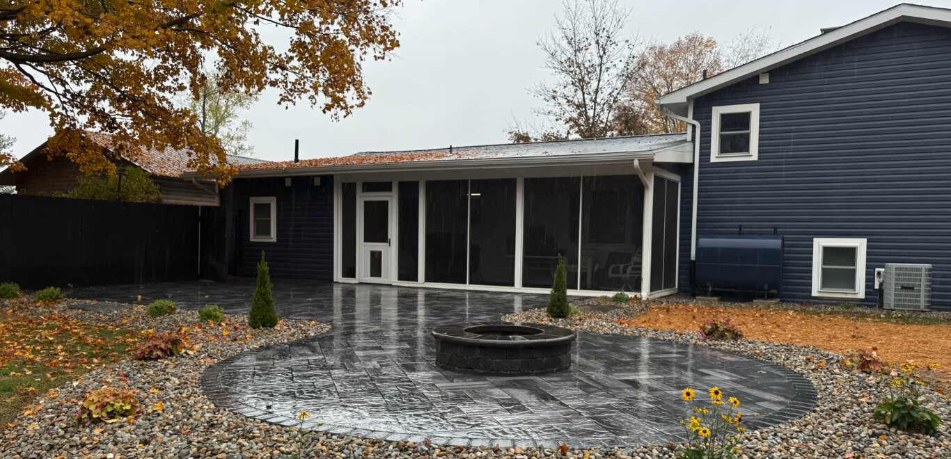 High-quality stamped concrete materials and professional finish in Fontana, CA